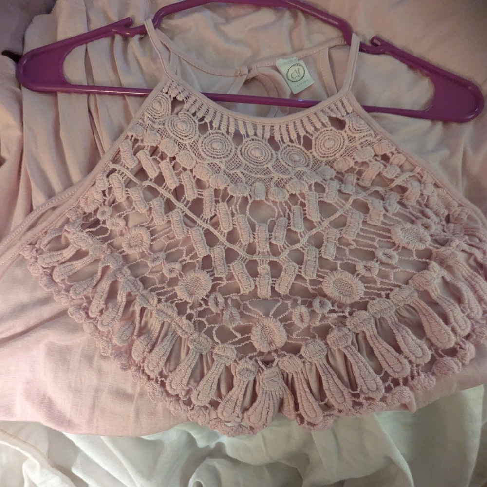 Pink Taylor Top